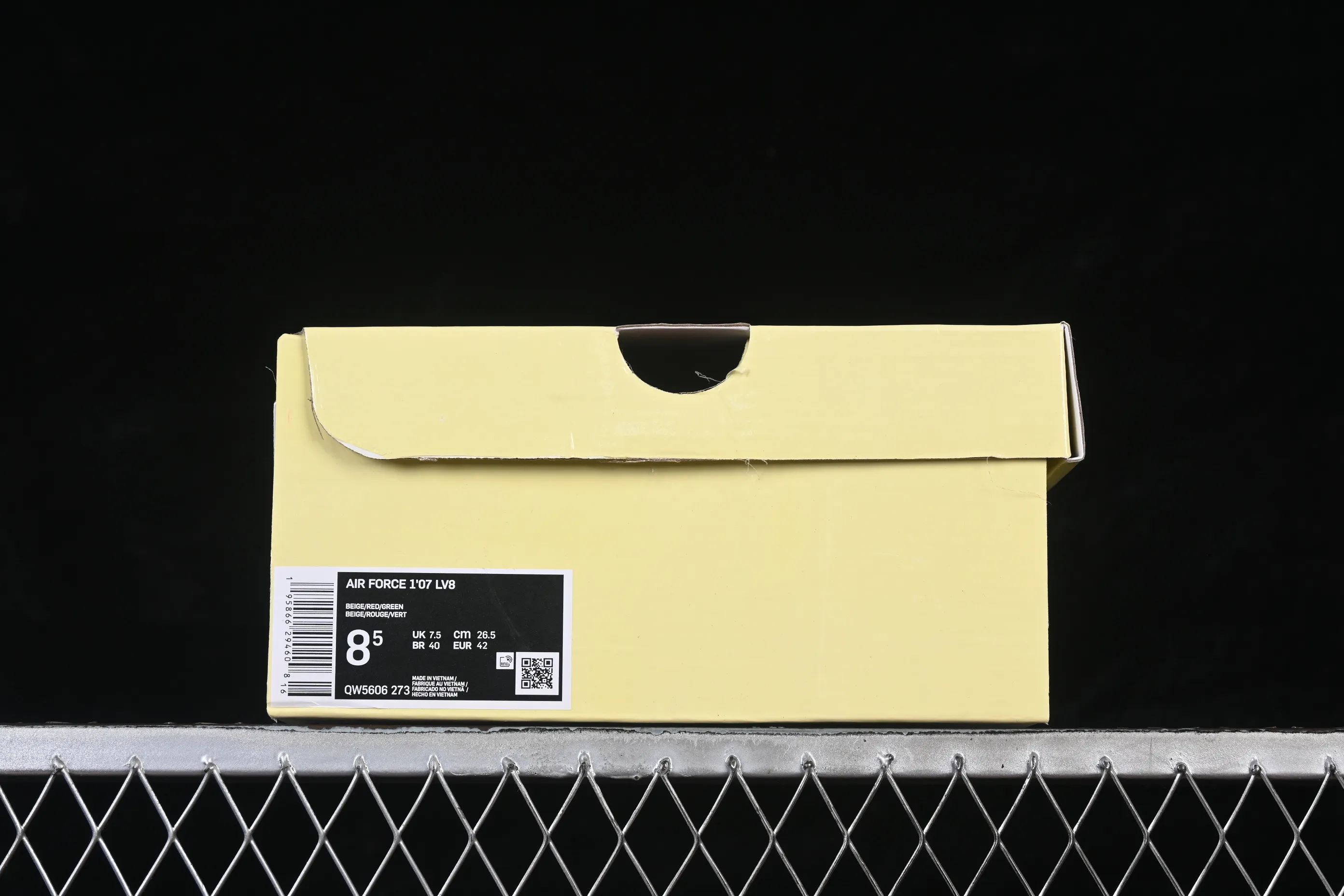 All categories Nk Air Force 1 Air Force series Nk Air Force 1 Low Air Force low-top Nike Air Force 1'07 Low joint beige woven label green hook Air Force 1 low-top casual sneakers QW5606-273